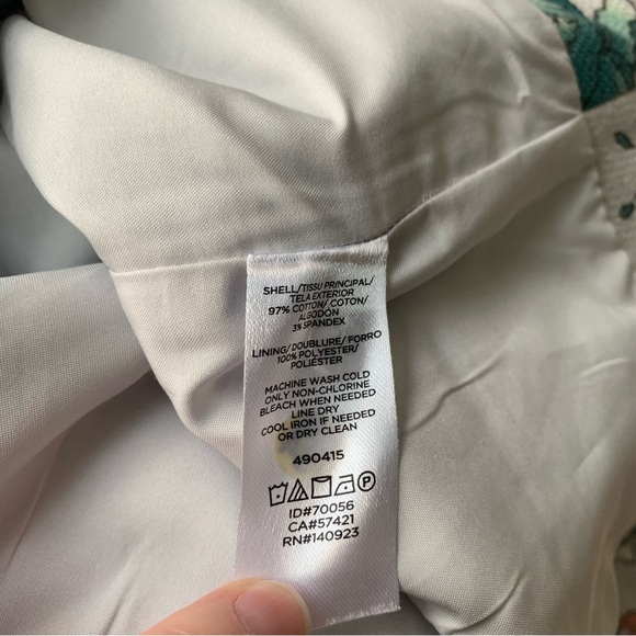 LOFT Outlet Floral Pencil Skirt Size 4 - 1655 - Picture 8 of 8